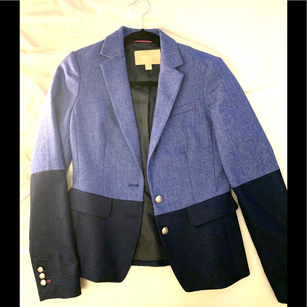 Banana Republic Two Tone Blazer
